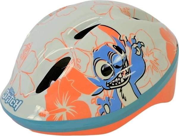 Vaikiškas apsauginis šalmas Disney Stitch dviračiui ir paspirtukui
