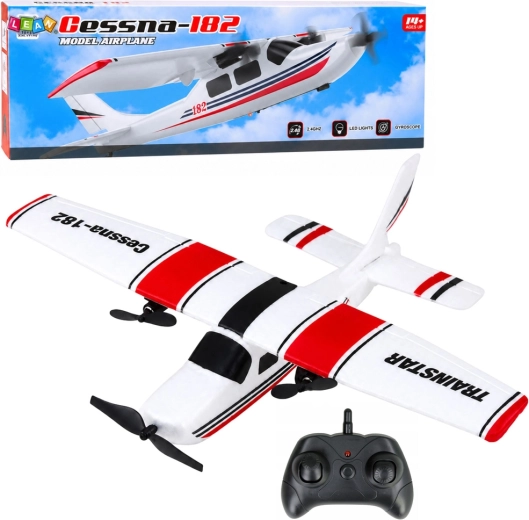 Putų RC lėktuvas Cessna 182 su nuotoliniu valdymu 2,4 GHz