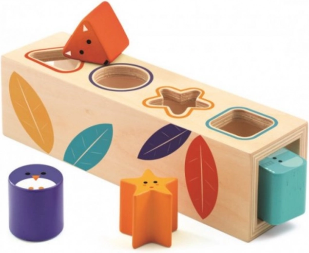Insert Shapes Colorful Animals Djeco