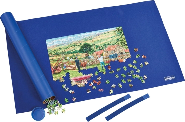GIBSONS roll-up puzzle mat for 1000 pieces 100 × 59 cm