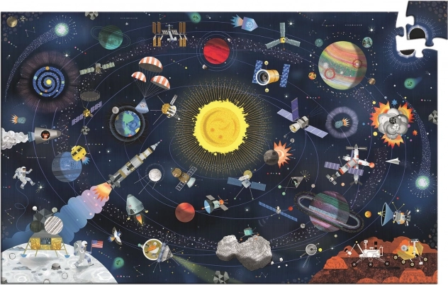 Dėlionė DJECO „Stebėjimas: Kosmosas“ – 200 dalių