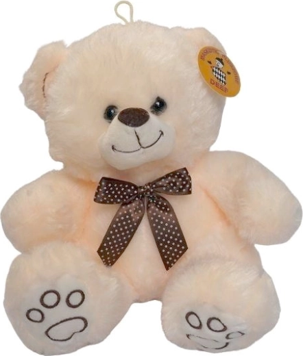 Kreminis meškiukas 28 cm