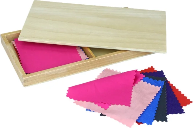 Moyo Montessori dėžutė su audiniais