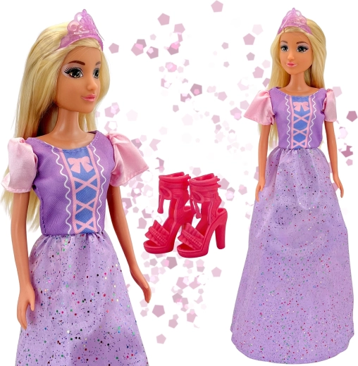 Žvilganti princesės puotos suknelė