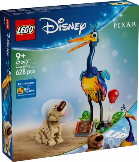 LEGO Disney ir Pixar „Aukštyn“: Kevin ir Dagas – konstruktorius žaidimui ir eksponavimui
