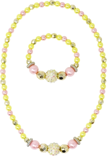 Pink butterfly necklace PINK POPPY