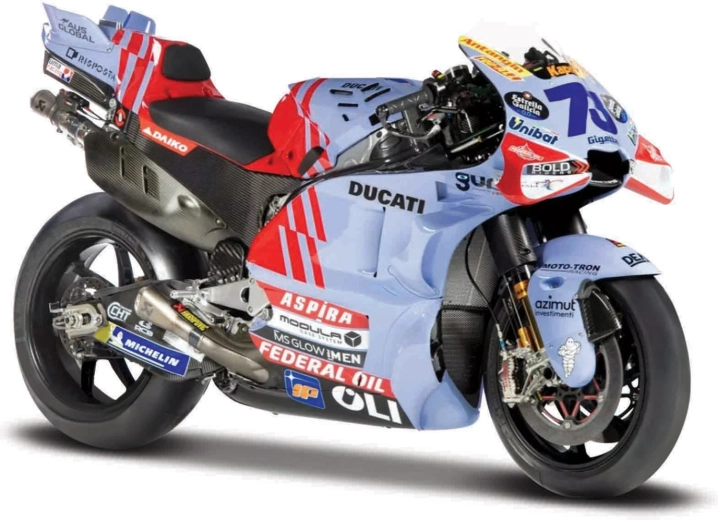 Maisto motociklas Gresini Racing 2024 #73 Alex Márquez 1:18