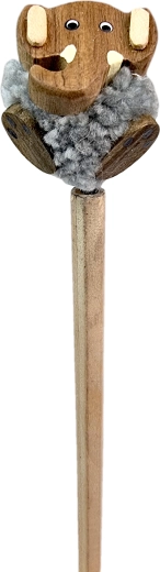 Wooden Pencil with Pom-Pom Elephant 2Kids Toys