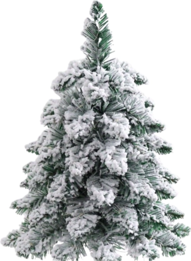 Realistiškai apsnigtos šakos