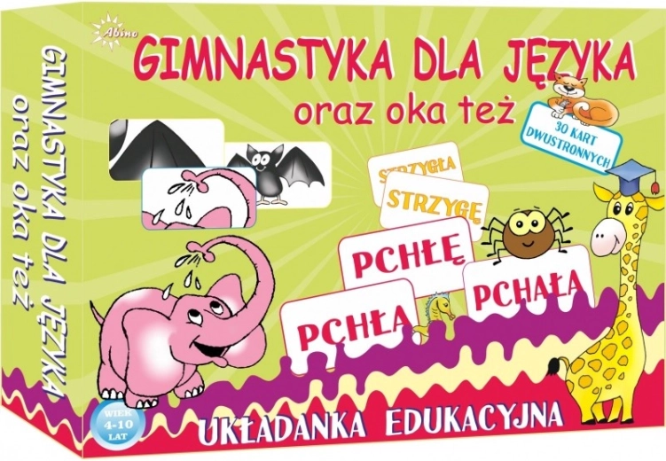 Liežuvio mankšta – logopedinis ir atminties žaidimas vaikams
