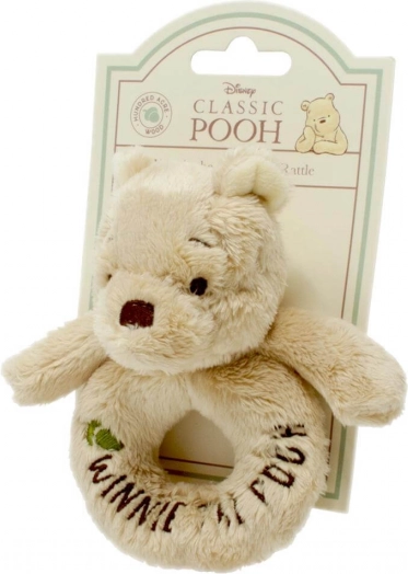 Rainbow Plush Rattle Winnie the Pooh