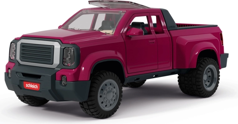 Vehicle and accessories for realistic travel play