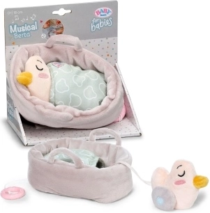 BABY born for babies Playing Plush Berta with Basket