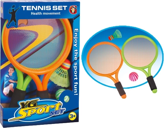 Vaikiškas teniso ir badmintono rinkinys 39 cm