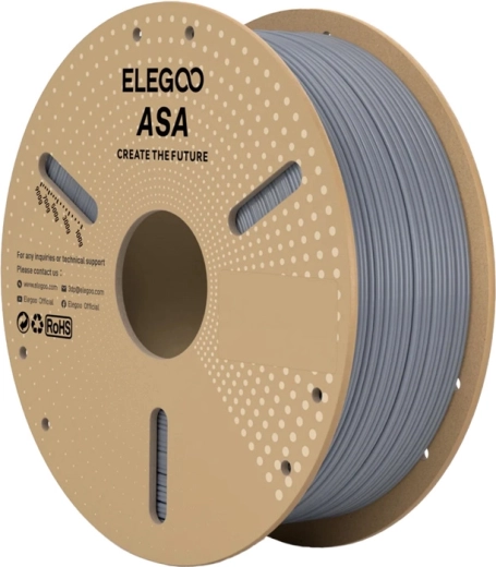 Elegoo ASA filamento gija pilka 1,75 mm