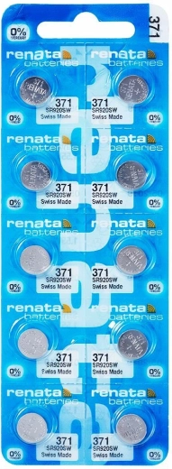 Renata 371 sagos baterija 1,55 V (10 vnt.)