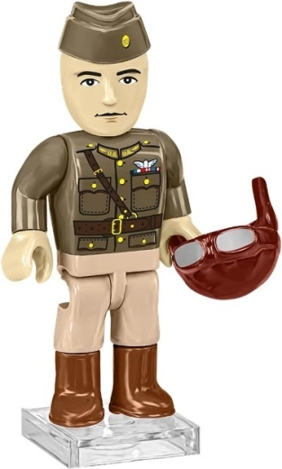 Piloto George A. Vaughn Jr. figūrėlė pakuotėje