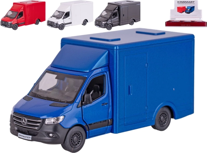 Metalinis MERCEDES-BENZ Sprinter furgono modelis 1:48 Kinsmart