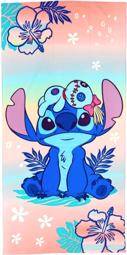 Lilo ir Stitch paplūdimio rankšluostis