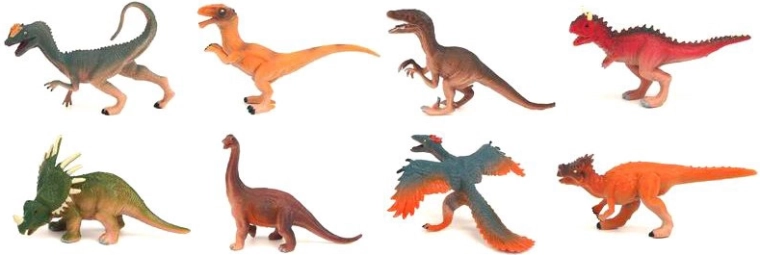 Dinozauro figūrėlė 8–12 cm – 1 vnt.