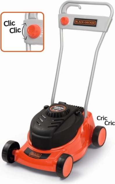Vaikiška žoliapjovė Black+Decker nuo Smoby