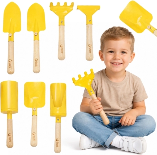 Children's Metal Garden Tool Set Classic World Edu - 8 pcs