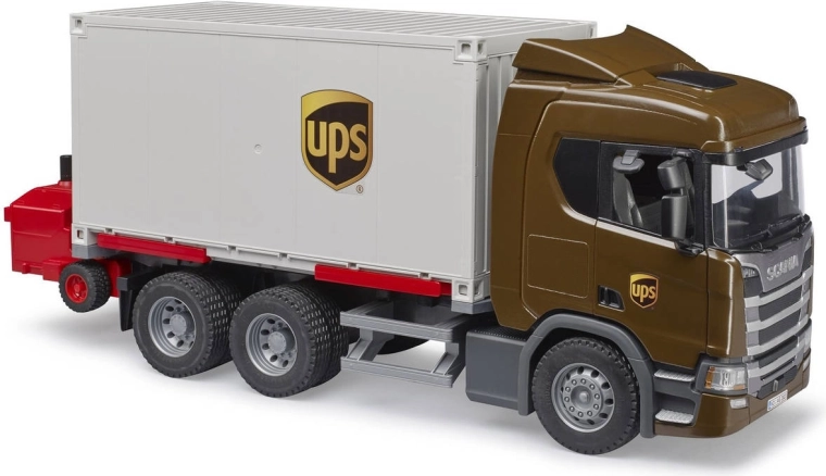 Detalus Scania modelis UPS spalvomis