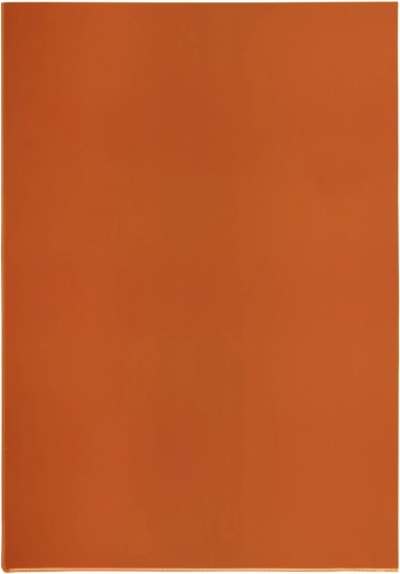 Skaidrus A4 L formos PVC aplankas, raudonas, 140 mikronų