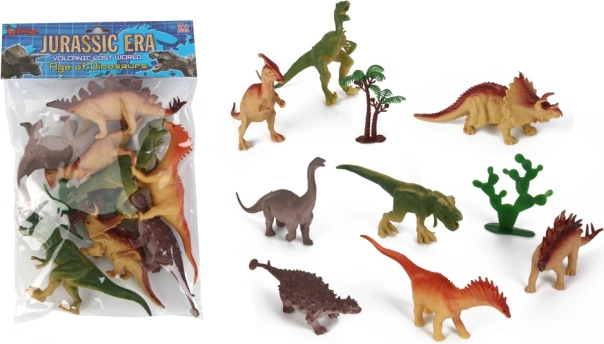 Plastikinių dinozaurų rinkinys – 10 vnt.