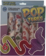 Fidget vamzdelis su šviesos efektu