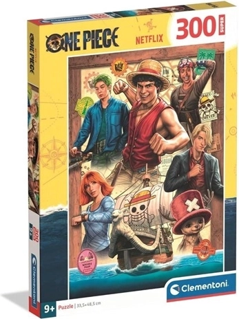Clementoni One Piece (Netflix) puzzle – 300 pieces
