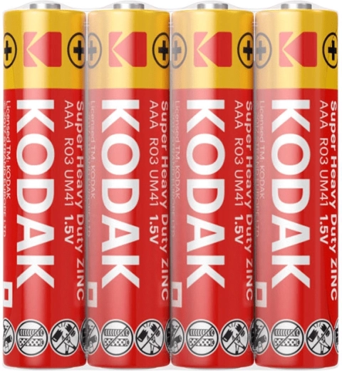 Kodak Heavy Duty AAA micro battery 1.5 V – pack of 4
