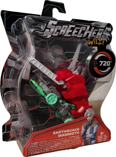 Screechers Wild! transformuojama transporto priemonė Earthquake Mammoth mamutas