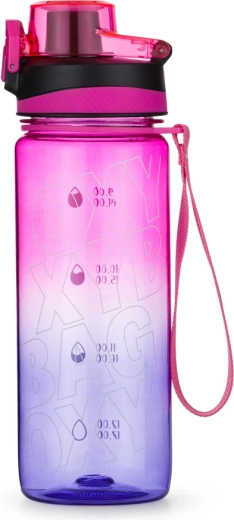 Tritano vandens butelis OXY Life 800 ml Ombre Fuchsia