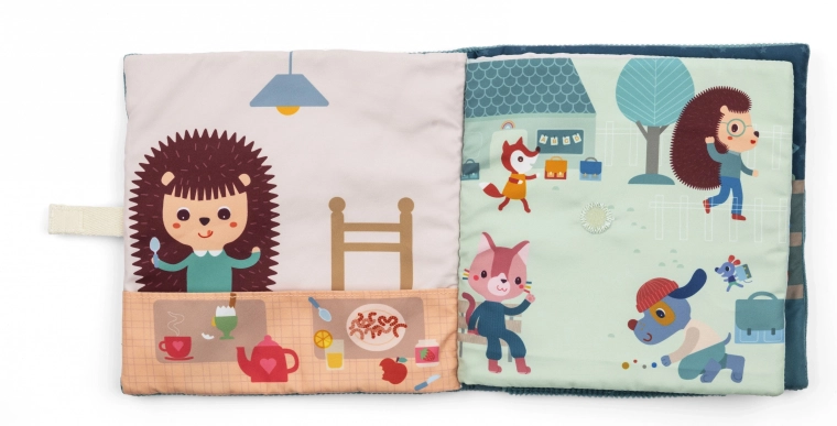 Lilliputiens Book About Emotions – Hedgehog Léon