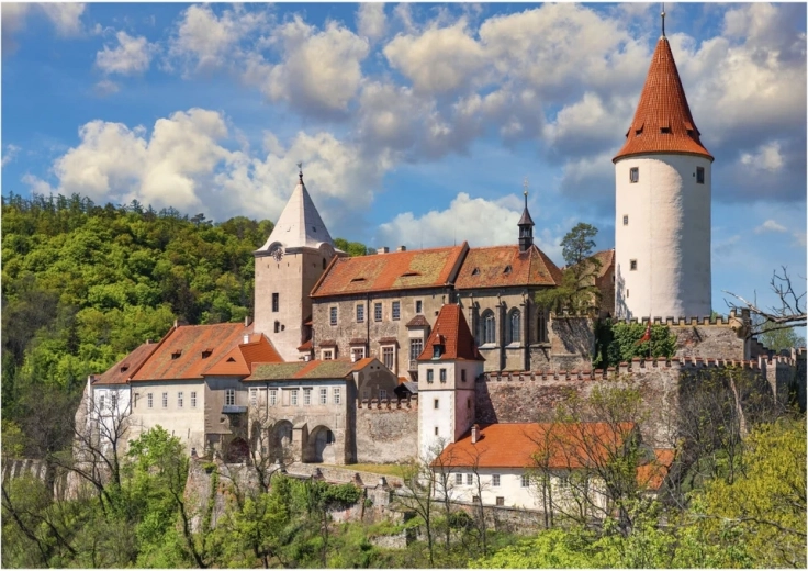 Dino dėlionė Hrad Křivoklát – 100 XL dalių