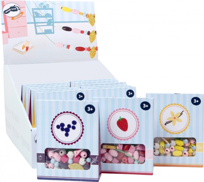 Small foot Wooden Beads Candy