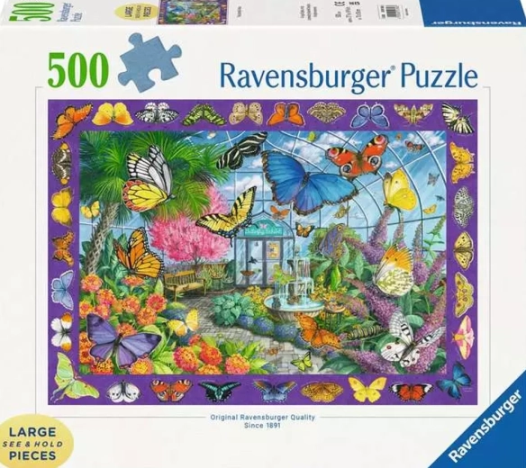 Ravensburger puzzle Butterfly Pavilion XXL 500 pieces