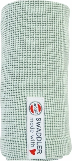 Lodger medžiaginė vystyklinė paklodė swaddler ciumbelle 70 × 70 cm peppermint