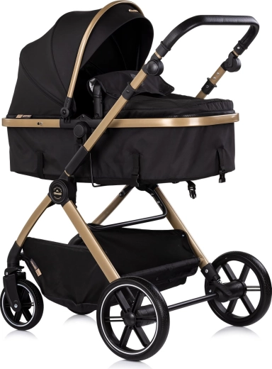 Chipolino Pearl 2in1 kombinuotas vežimėlis Noir