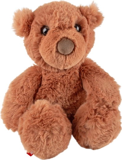 Pliušinis meškiukas – glaustukas Flauscherie rudas 35 cm Sigikid