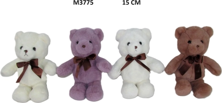 Vaikiškas žaislas Miš su keturių ratų konstrukcija, 15 cm