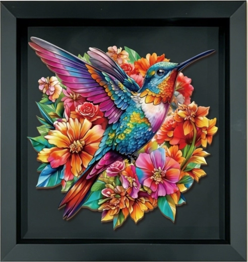 2Kids Toys medinė dėlionė „Kolibris“