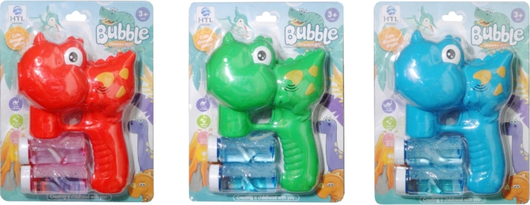 Dinozauro formos burbulų pistoletas