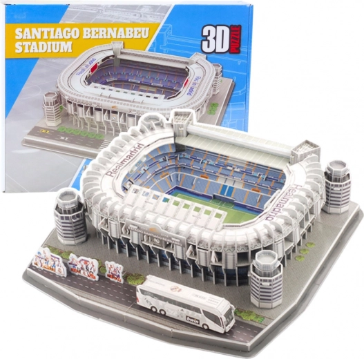 Puzzle 3D Stadium Santiago Bernabeu Real Madrid 101 pieces