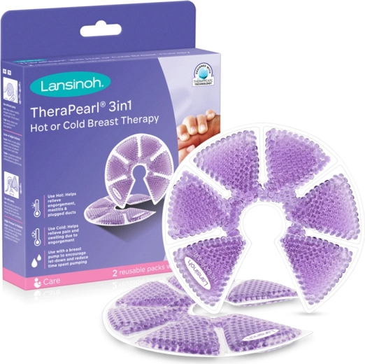 Lansinoh warm and cold gel breast compress 2 pcs
