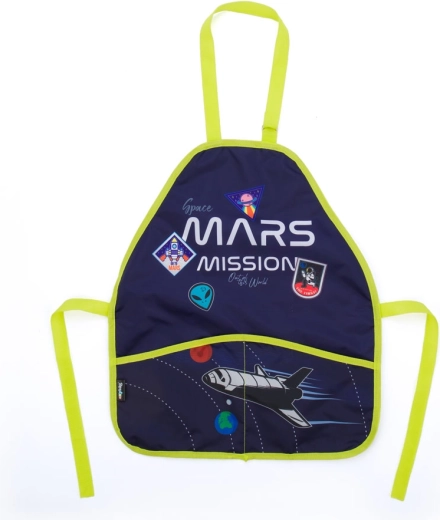 Prijuostė Space, skirta dailės ir kūrybinėms veikloms