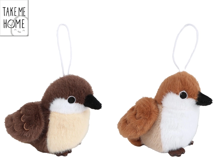 Take Me Home plush bird 10 cm
