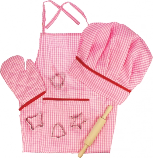 Bigjigs Toys rožinis vaikiškas virtuvės rinkinys