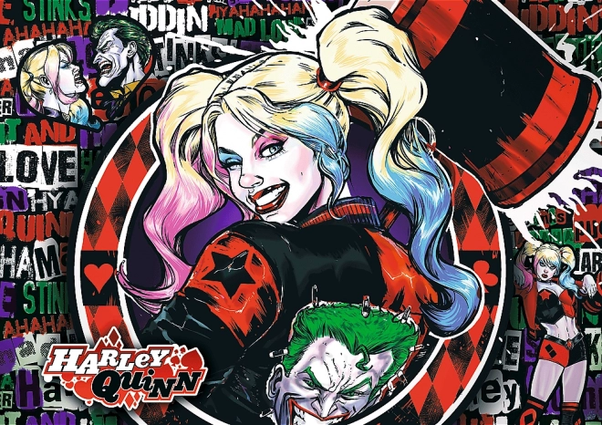 TREFL Puzzle Premium Plus Batman: Harley Quinn 1000 detalių